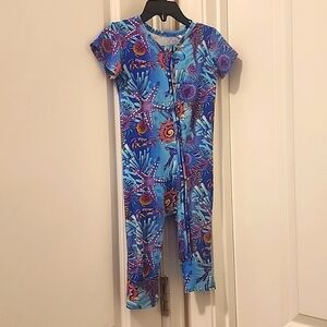 Bums and Roses zippy romper
